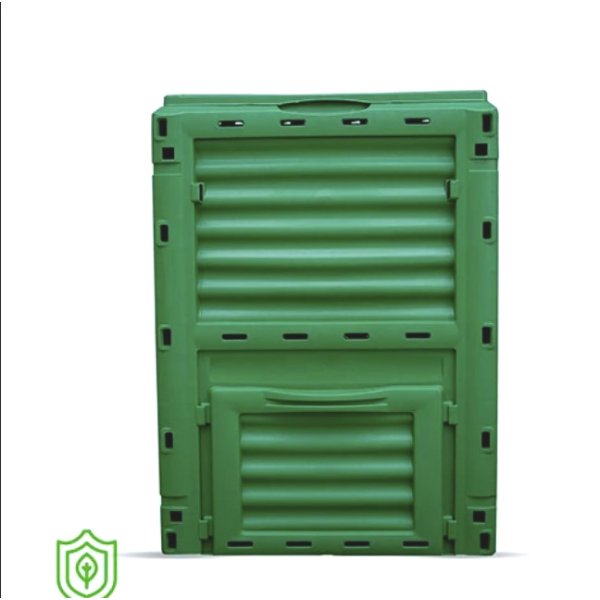 Compostera Horizontal Compostera domiciliaria verde 300 litros material PP